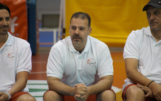 Greek Coach Dimitrios Kyriakou