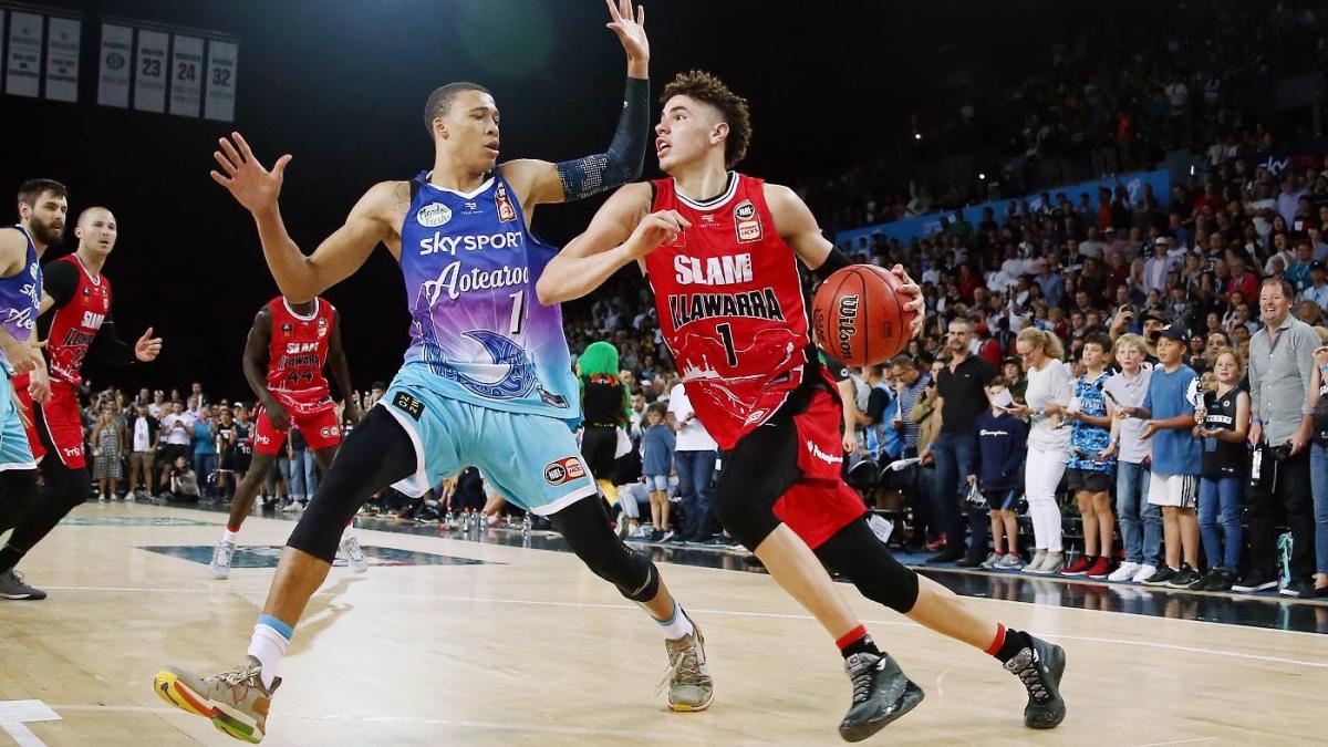 Lamelo Ball plays in the australian basketball league - NBL