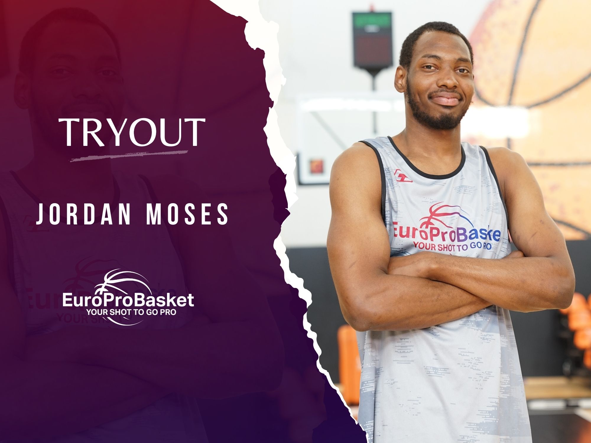 EuroProBasket Player on Tryout in Porto, Portugal