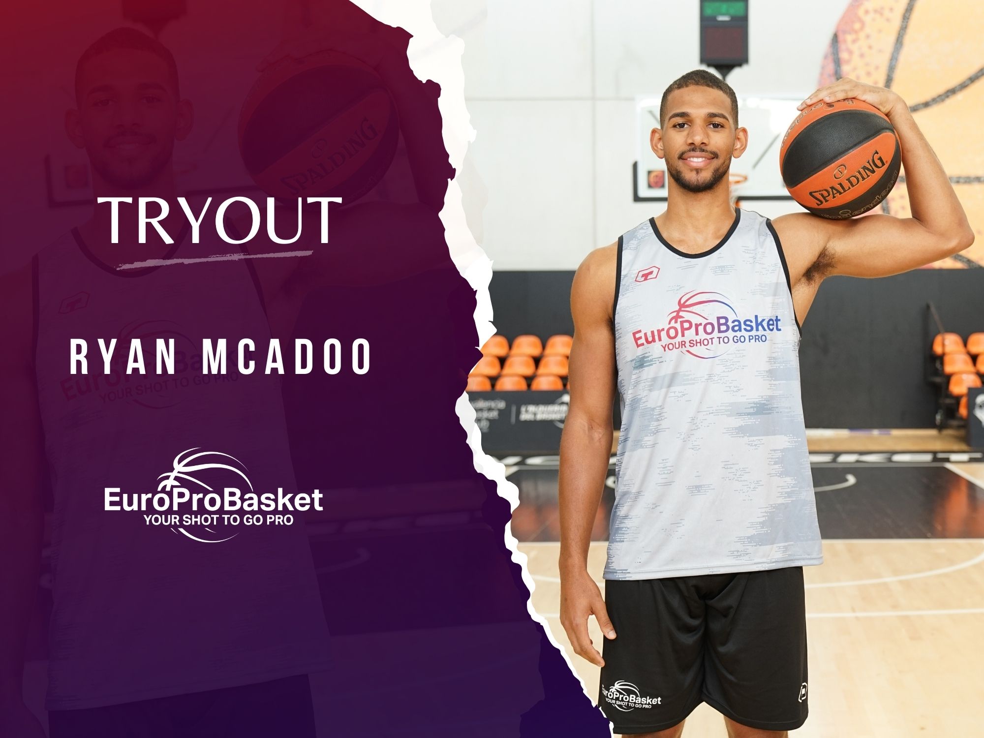 EuroProBasket Player on Tryout in Alicante, Spain