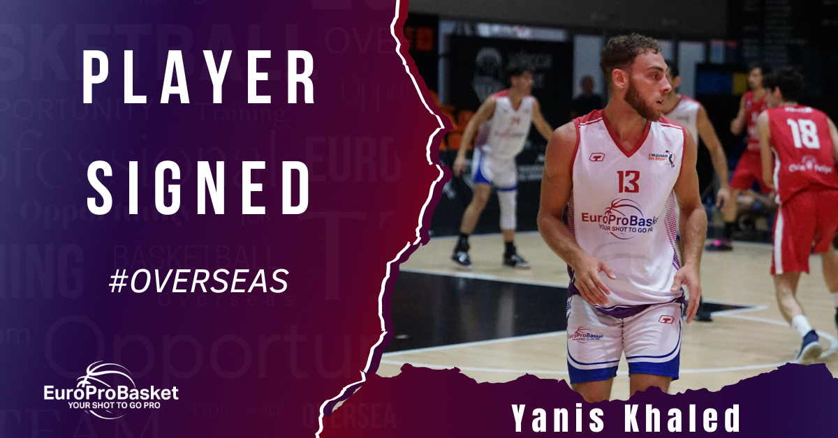 Yanis Khaled Player Signed EuroProBasket