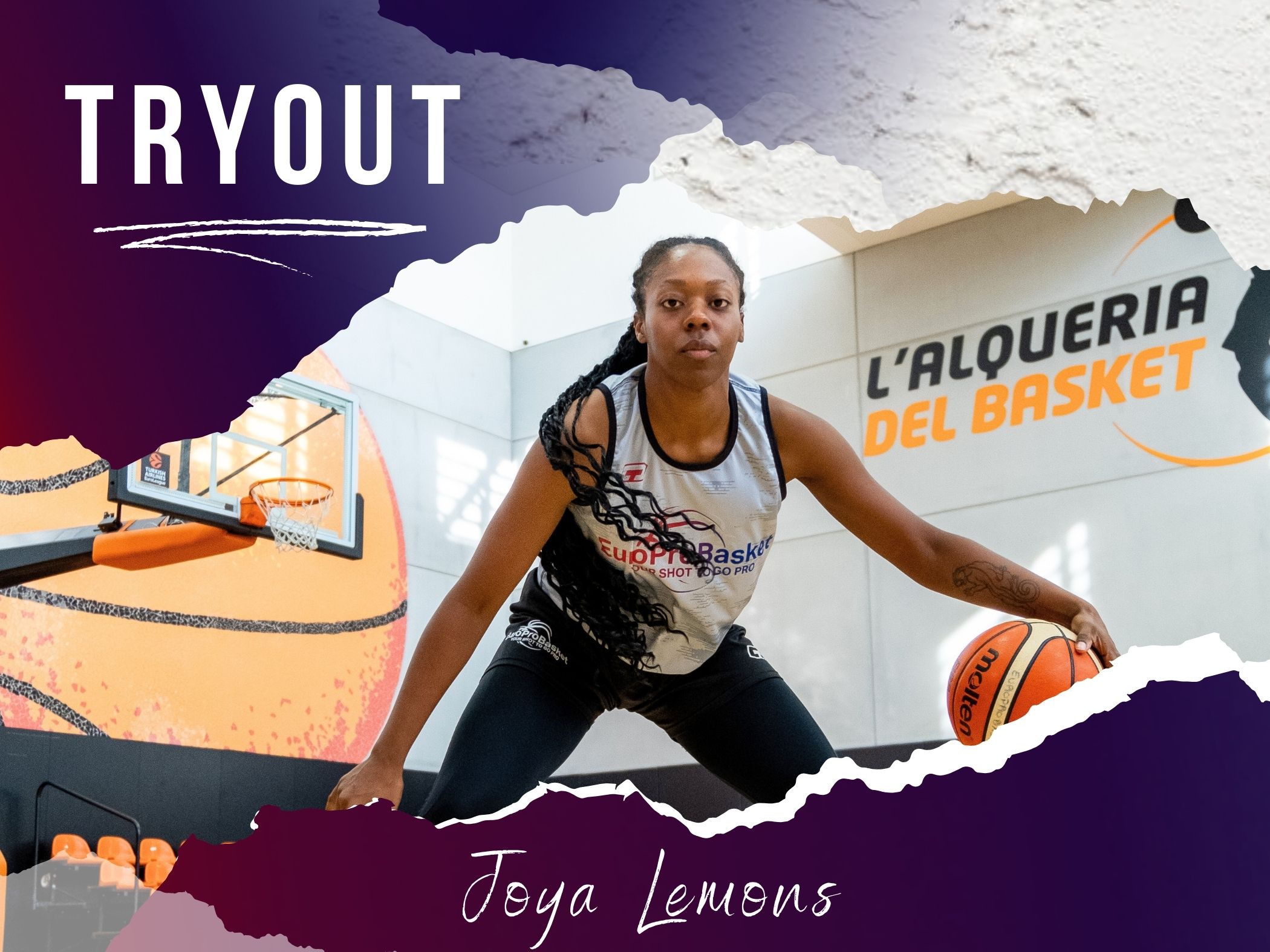 EuroProBasket Female Player on Tryout in Portugal