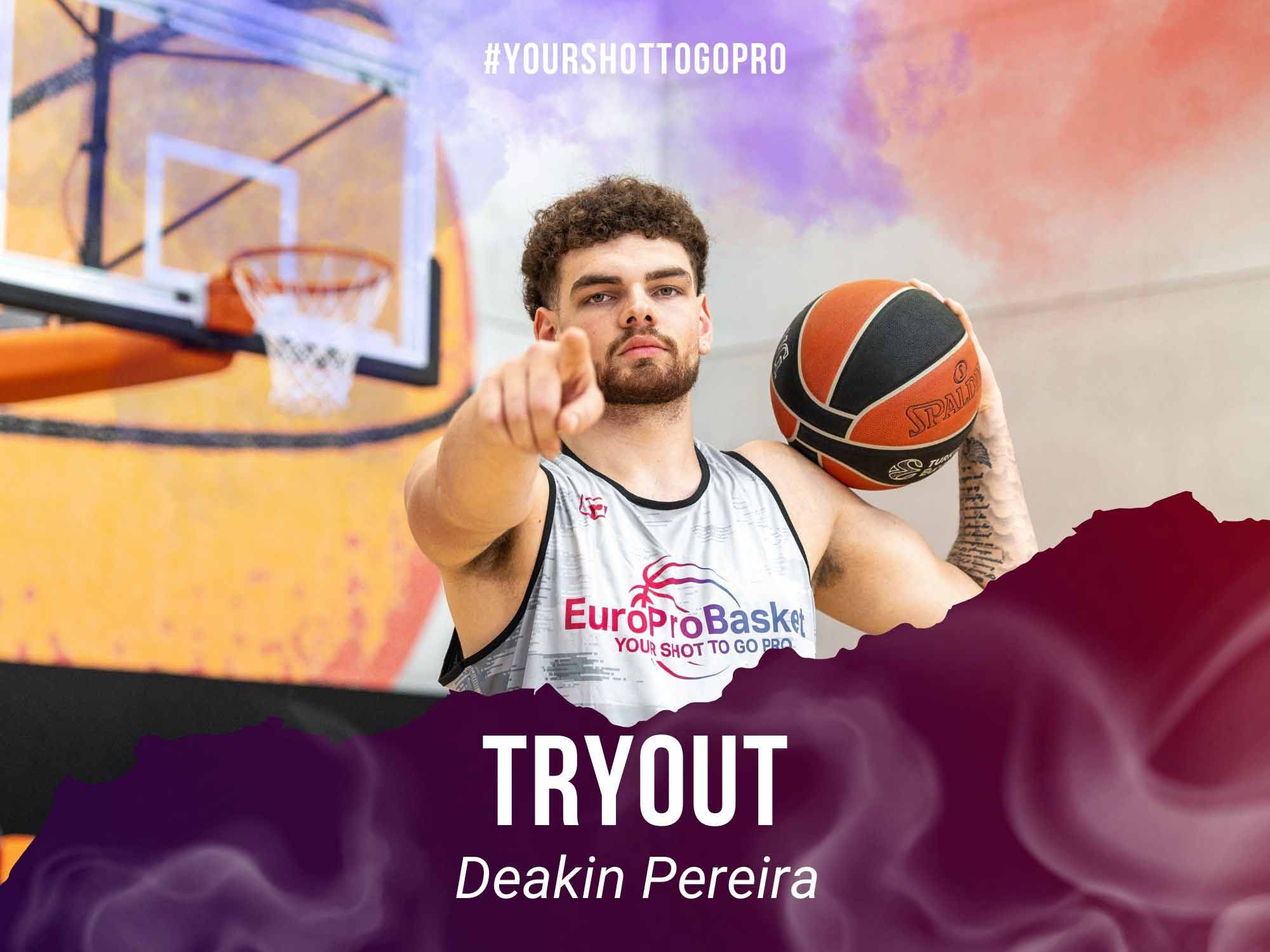 Deakin Pereira Tryout