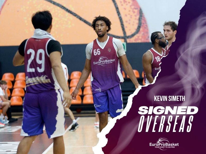 European Summer League MVP Kevin Simeth playing in Valencia before signing in Germany